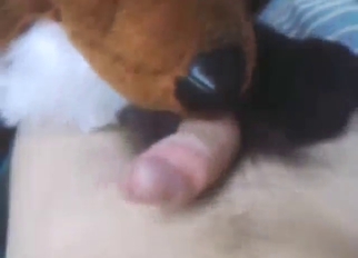 POV fox fuck with a sexy-looking toy in HQ