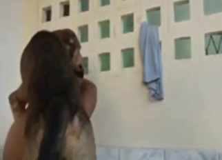 Zoophile goes on all fours to get dog-fucked hard