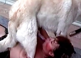 Face-fucking for a twisted bitch